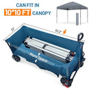 TIMBER RIDGE 51.2" EXTENDED COLLAPSIBLE WAGON 400L TR-21851-1-KRBL - BLUE - Like New