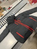 SPYDER RECON SYNTHETIC DOWN JACKET - SIZE: MEN M - BLK/RED - Brand New