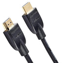 AMAZON BASICS HDMI CABLE 4K@60HZ HIGH-SPEED 4K HDMI 2.0 CORD 25FT - BLACK - Brand New
