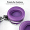 Silensys E7 Active Noise Cancelling Bluetooth Headphones Microphone - Purple Like New