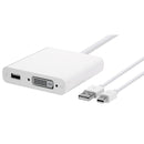 APPLE MINI DISPLAYPORT TO DUAL-LINK DVI ADAPTER - WHITE - Like New