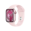 APPLE WATCH SERIES 9 GPS CELLULAR 41MM PINK ALUMINUM CASE PINK SPORT BAND - Like New