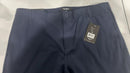 BLU ROCK MEN'S 4-WAY FLEXIBLE STRETCH CHINO PANTS - SIZE: MEN 40 - NAVY - Brand New