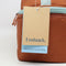 EMBARK INSULATED DURABLE DUAL-COMPARTMENT LUNCH BAG LUNCH BOX - BROWN - Brand New