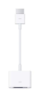 APPLE HDMI TO DVI ADAPTER MJVU2AM/A - WHITE - Like New