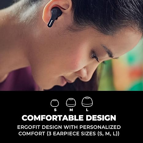 Panasonic ErgoFit True Wireless Earbuds in Ear XBS Powerful RZ-B310W - Black Like New