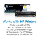 HP 215A Yellow Toner Cartridge Printers Works LaserJet Pro M155 MFP W2312A - Brand New