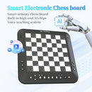 FEMUEY P6 ELECTRONIC CHESS SET BOARD GAME COMPUTER CHESS GAME - GRAY/BLACK - Like New