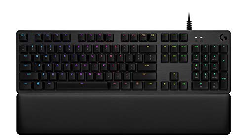LOGITECH G513 RGB BACKLIT MECHANICAL GAMING KEYBOARD WITH BLUE CLICKY SWITHCES - Like New
