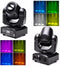 U' King B242 LED 30W Moving Head Light Spot Color Gobos Light DJ DMX - Black Like New