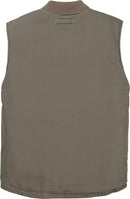 6520 Legendary Whitetails Mens CCW Canvas Water Resistant Vest Army XL - Like New