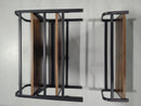 GENERIC SYRUP HOLDER / SPICE RACK - BROWN/BLACK - Like New