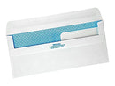 QUALITY PARK DOUBLE WINDOW REDI-SEAL ENVELOPES, 500 COUNT QUA24529 - White - Brand New