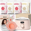 KOTAMU Waxing Kit Digital Wax Pot Warmer Hair Removal - Pink - Brand New