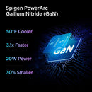 SPIGEN USB C CHARGER BLOCK GAN FAST 20W USB-C POWER ADAPTER TYPE C - WHITE - Like New