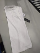 POLO AVENUE POLO SHIRT - SIZE: MEN L - WHITE - Like New