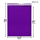 Purple Bubble Mailers 14.25x20, Self Seal Poly Padded Envelopes