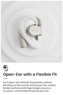 CLEER ARC II OPEN-EAR TRUE WIRELESS BLUETOOTH HEADPHONES (LIGHT GRAY) - Like New