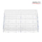 DEFLECT-O DEFLECTO 70801 EIGHT-POCKET BUSINESS CARD HOLDER CAPACITY 400 CLEAR - Brand New
