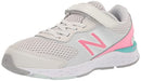 IA680BP NEW BALANCE KID'S 680 V6 HOOK AND LOOP SHOE NIMBUS CLOUD/BUBBLEGUM/SURF - Like New