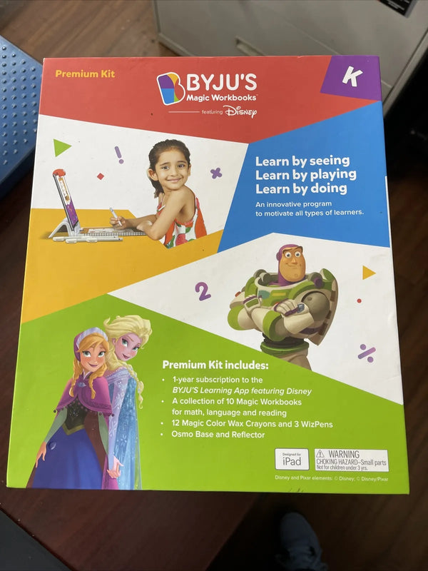 BYJU'S MAGIC WORKBOOKS PRE-K DISNEY OSMO PREMIUM KIT - Scratch & Dent