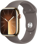 APPLE WATCH SERIES 9 GPS CELLULAR 45MM CLAY SPORT BAND M/L - - Scratch & Dent