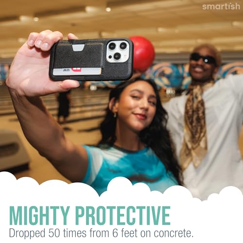 Smartish® iPhone 15 Pro Max Wallet Case Wallet Slayer Vol. 2 Slim/Protective - Like New
