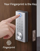 EUFY SECURITY SMART LOCK S230 KEYLESS FINGERPRINT LOCK BUILT-IN WI-FI - SILVER - Like New