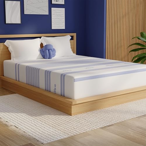410263-1120 Vibe 12-Inch Gel Memory Foam Mattress Bed in a Box Twin XL White - Brand New