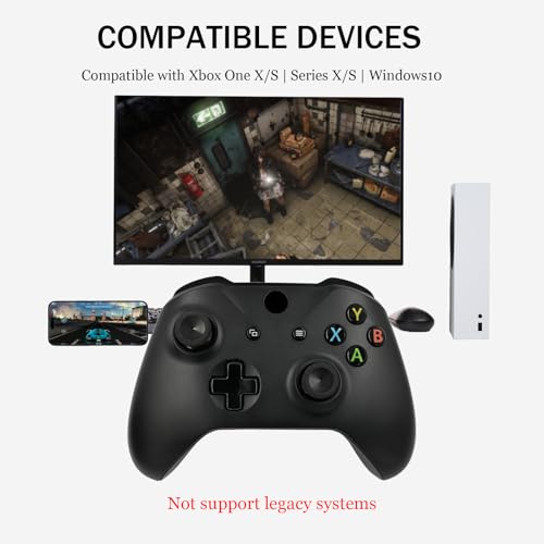 KANKANGOU MODEL 1708 ONE S CONTROLLER FOR XBOX ONE S CONTROLLER WIRELESS - BLACK - Like New