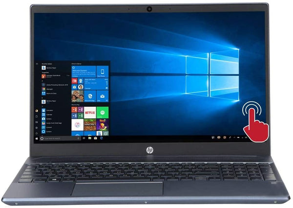 HP PAVILION LATOP 15.6" FHD TOUCH i7-1065G7 16 1TB HDD MX250 15-CS3073CL Like New