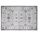BIBB HOME WASHABLE FLANNEL PRINTED ACCENT RUG WITH LATEX BAC 24X36 - IVORY GRACE - Brand New
