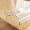 LOVEPADS FROSTED TABLE COVER PROTECTOR 36 X 60 INCH - FROSTED - Like New