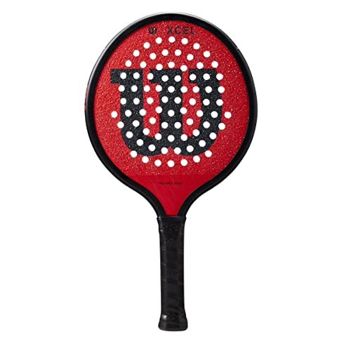 Wilson Xcel Smart V3 Platform Tennis Paddle - Red/Black, Size: 4 5/8 - Like New