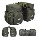 LOYUYU Bike Pannier Bag Multifuction Trunk Bags 13 Gallons Large - Army Green - Brand New