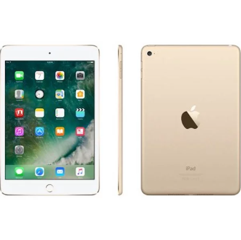 APPLE IPAD MINI 4 7.9" 32GB WIFI ONLY MNY32LL/A - GOLD - Like New