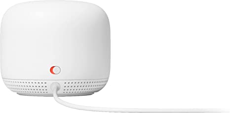 Google Nest WiFi Add On Point and Smart Speaker GA00667-US - White Like New