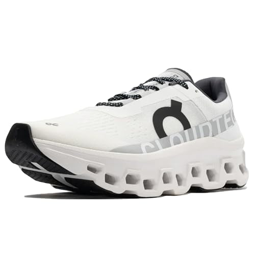 ON MEN'S CLOUDMONSTER ALL - SIZE: MEN 8.5 (AU/UK M8) (EU M42) (JP M26.5) - WHITE - Like New