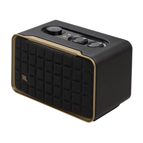 JBL AUTHENTICS 200 RETRO STYLE SMART HOME SPEAKER WI-FI BLUETOOTH BLACK - Like New