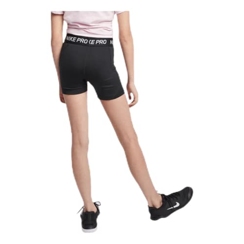 AQ9040 NIKE GIRL'S PRO SHORTS - SIZE: LARGE - BLACK - Brand New