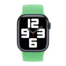 APPLE WATCH BRAIDED SOLO LOOP 45MM - SIZE 9 - BRIGHT GREEN - Like New