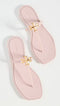 137704 Tory Burch Women's Roxanne Jelly Sandals Meadowsweet/Gold Size 7 - Like New