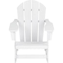 TRAPPER'S PEAK HDPE ADIRONDACK ROCKING CHAIR (WHITE) - Like New