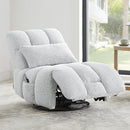 WATSON & WHITELY OVERSIZED POWER RECLINER CHAIR FOR ADULTS - GREY - Like New