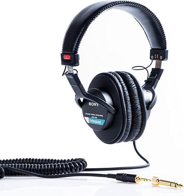 Sony Professional Large Diaphragm Headphone MDR7506 - BLACK - Scratch & Dent