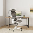 FELIXKING OFFICE CHAIR, RECLINING HIGH BACK COMPUTER CHAIR FK968ZK - WHITE - Like New