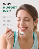 SILONN SLIM24B NUGGET ICE MAKER COUNTERTOP PEBBLE ICE CHEWABLE, - Scratch & Dent