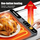 NAXBEY WARMING MAT FOR FOOD HEATING MATS FOR COUNTERTOPS BUFFET PARTY - GRAY - Like New