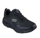SKECHERS D'LUX WALKER 2.0 TWIST FIT - SIZE: MEN 10.5 (AU/UK M9.5) - BLACK - Like New