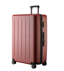 NINETYGO DANUBE LUGGAGE 24" HARD SHELL SUITCASE, SPINNER WHEEL 62L, 117806 - RED New